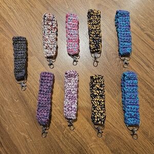 Handmade crochet wrist straps